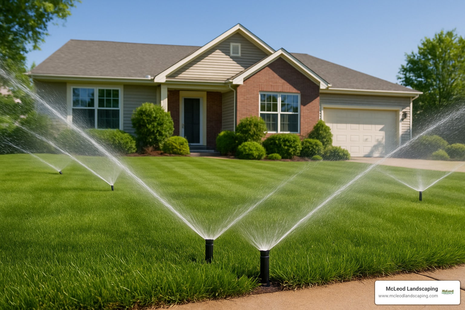 McLeod Landscaping Who You Gonna Call? Lawn Irrigation System Service Pros!