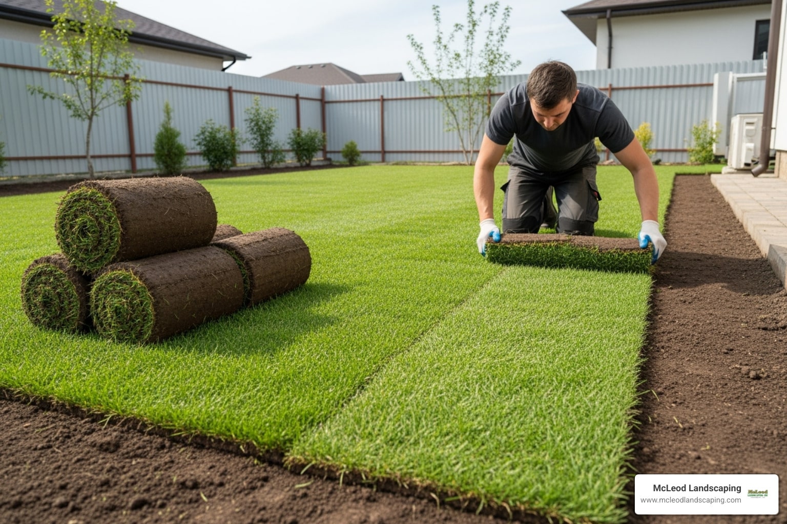 McLeod Landscaping Green Thumbs Up: Your Guide to Laying New Grass Sod
