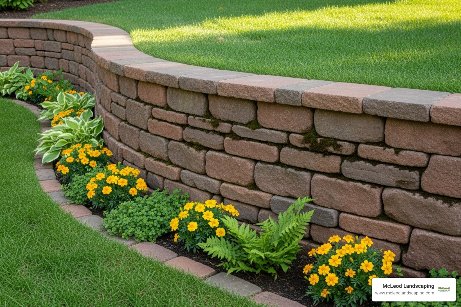 McLeod Landscaping Beyond the Basics: Choosing the Right Materials for Your Landscape Wall Project